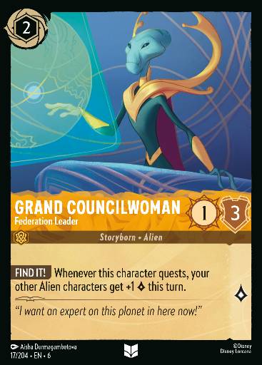 Grand Councilwoman - Federation Leader 17/204