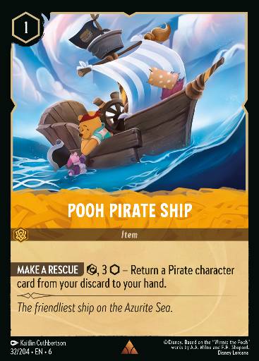 Pooh Pirate Ship 32