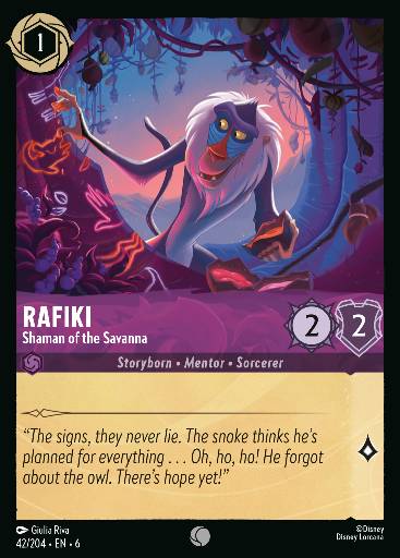 Rafiki - Shaman of the Savanna 42