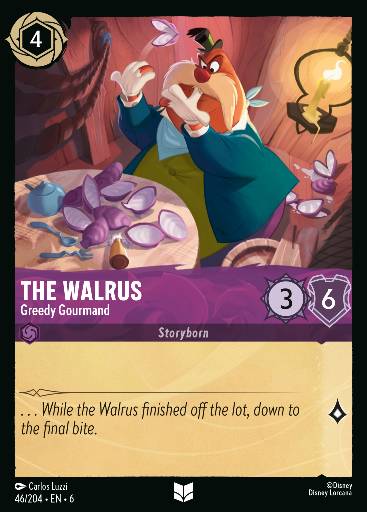 The Walrus - Greedy Gourmand 46