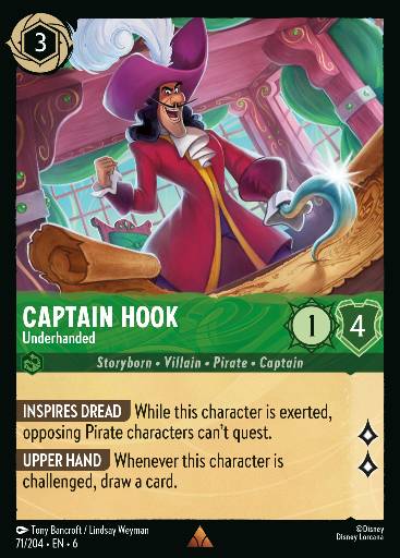 Captain Hook - Underhanded 71