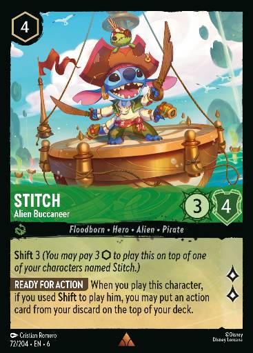 Stitch - Alien Buccaneer 72