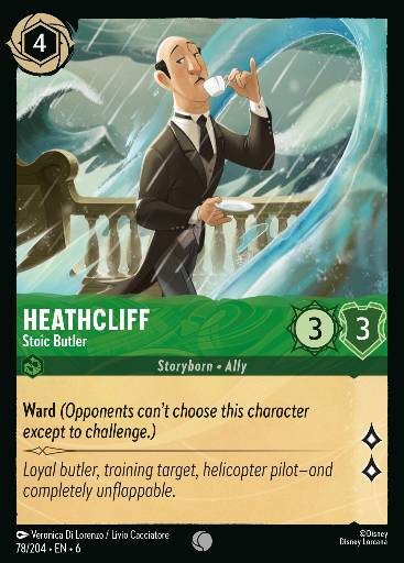 Heathcliff - Stoic Butler 78/204