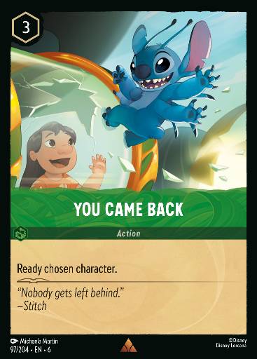 You Came Back 97