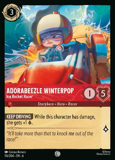 Adorabeezle Winterpop - Ice Rocket Racer 116