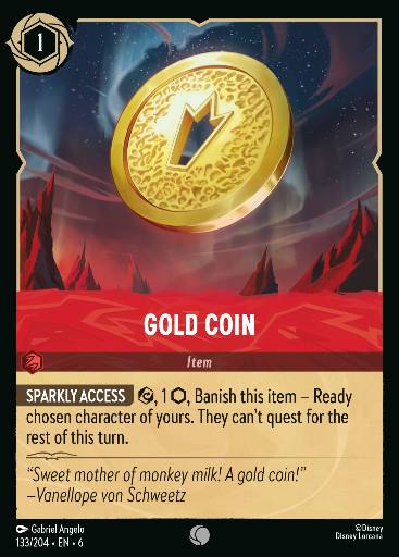 Gold Coin 133/204