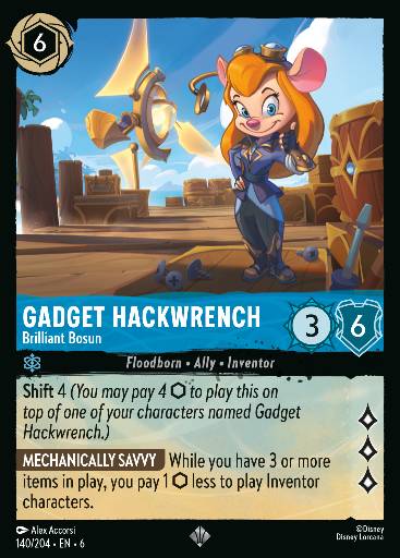 Gadget Hackwrench - Brilliant Bosun 140
