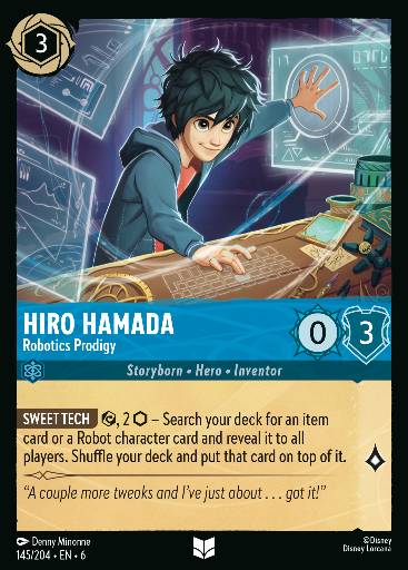 Hiro Hamada - Robotics Prodigy 145/204