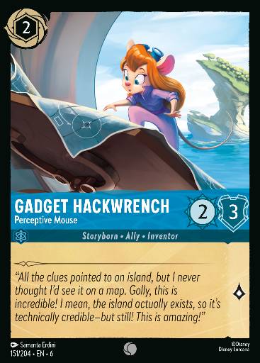 Gadget Hackwrench - Perceptive Mouse 151