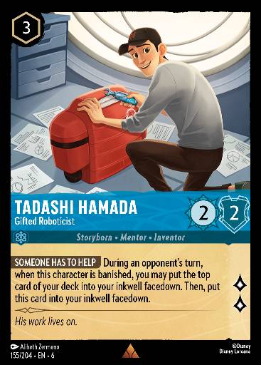 Tadashi Hamada - Gifted Roboticist 155