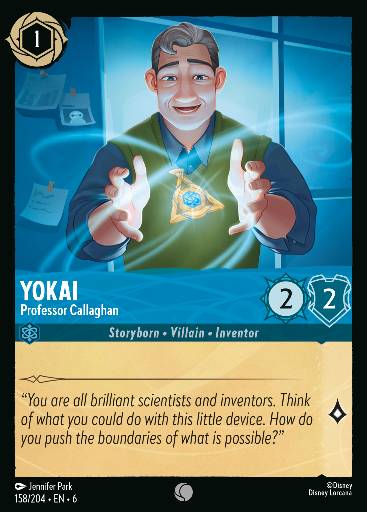 Yokai - Professor Callaghan 158