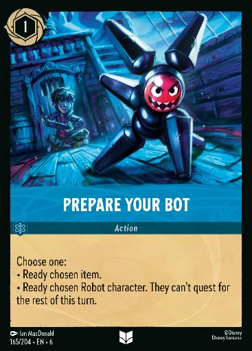 Prepare Your Bot 165