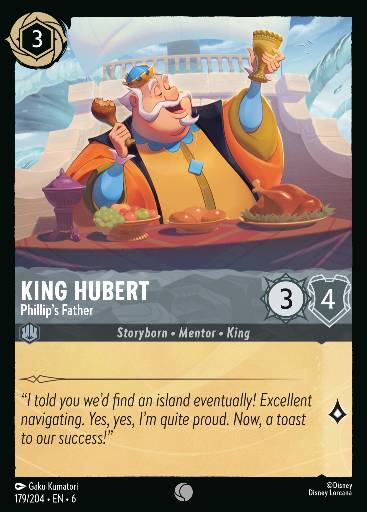 King Hubert - Phillip's Father 179