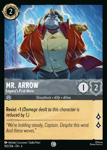 Mr. Arrow - Legacy's First Mate 182