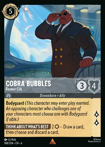 Cobra Bubbles - Former CIA 188