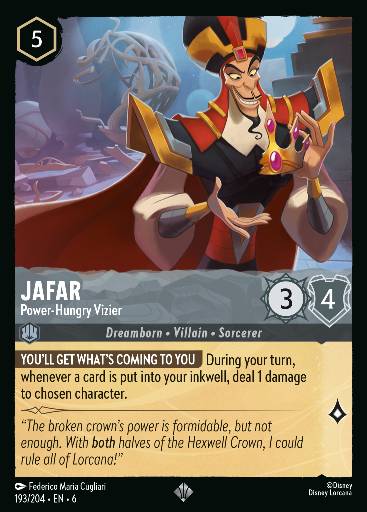 Jafar - Power-Hungry Vizier 193
