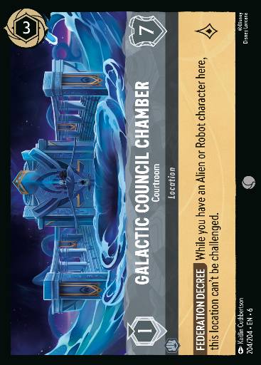 Galactic Council Chamber - Courtroom 204