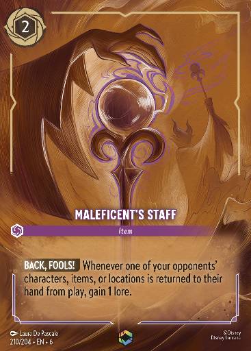 Maleficent's Staff 210