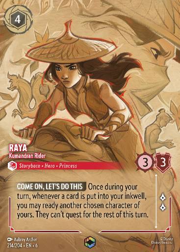 Raya - Kumandran Rider 214/204