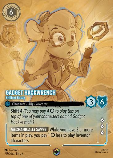 Gadget Hackwrench - Brilliant Bosun 217