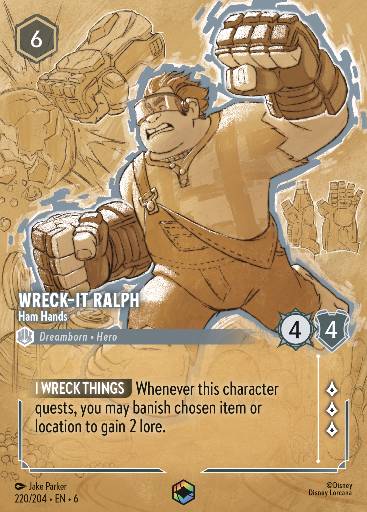 Wreck-It Ralph - Ham Hands 220