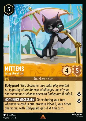 Mittens - Sassy Street Cat 9/204