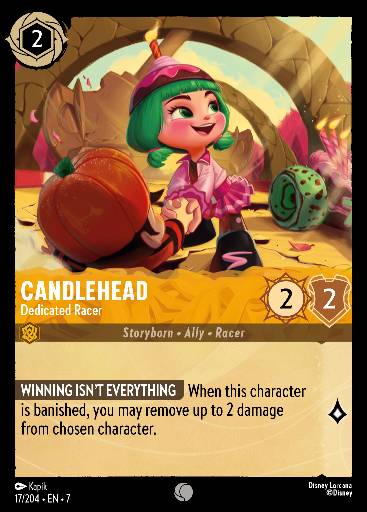 Candlehead - Dedicated Racer 17