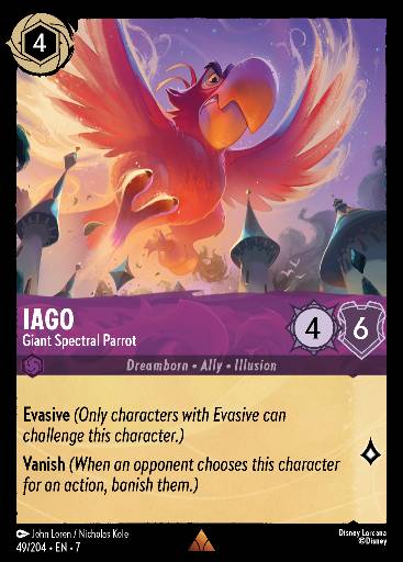 Iago - Giant Spectral Parrot 49/204