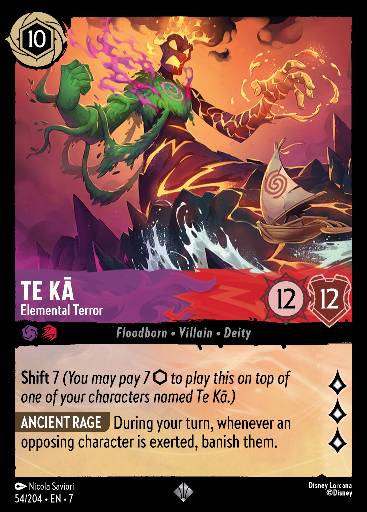 Te Kā - Elemental Terror 54