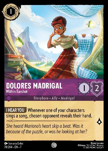 Dolores Madrigal - Within Earshot 78