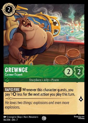 Grewnge - Cannon Expert 86