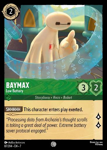 Baymax - Low Battery 87