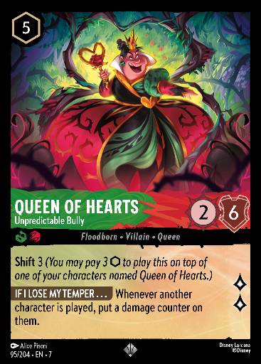 Queen of Hearts - Unpredictable Bully 95