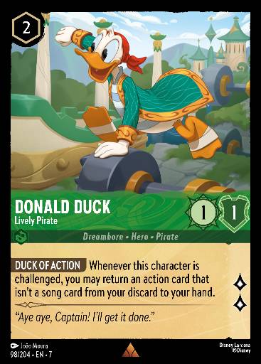 Donald Duck - Lively Pirate 98