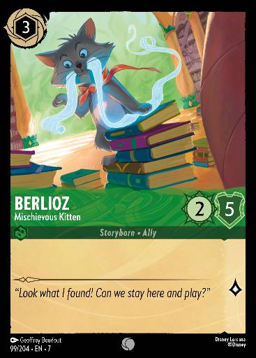 Berlioz - Mischievous Kitten 99