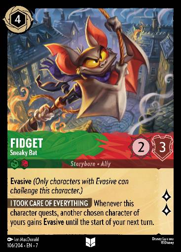 Fidget - Sneaky Bat 106