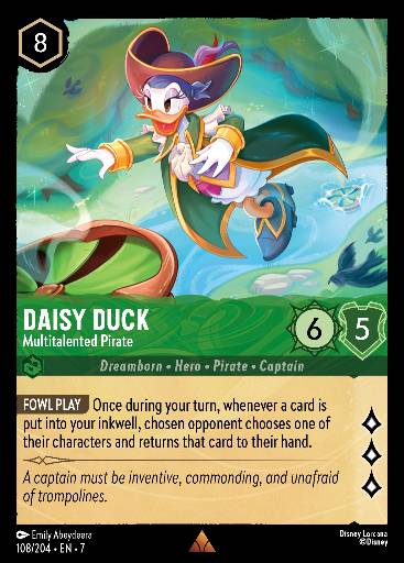 Daisy Duck - Multitalented Pirate 108