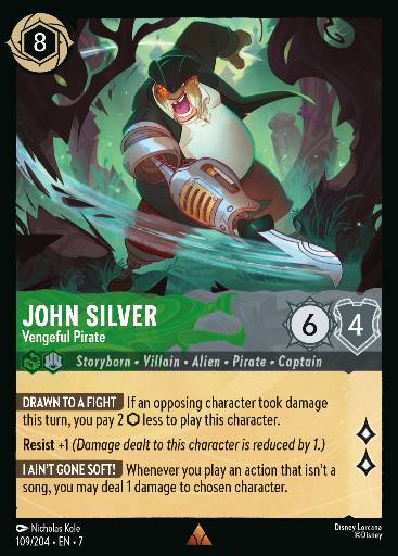 John Silver - Vengeful Pirate 109