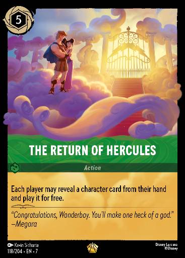 The Return of Hercules 118