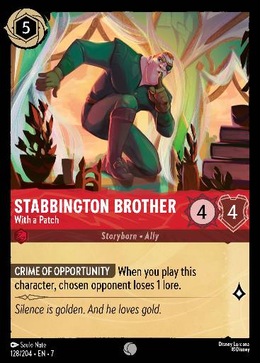 Stabbington Brother - With a Patch 128