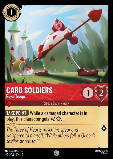 Card Soldiers - Royal Troops 129