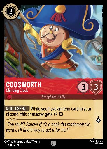Cogsworth - Climbing Clock 130