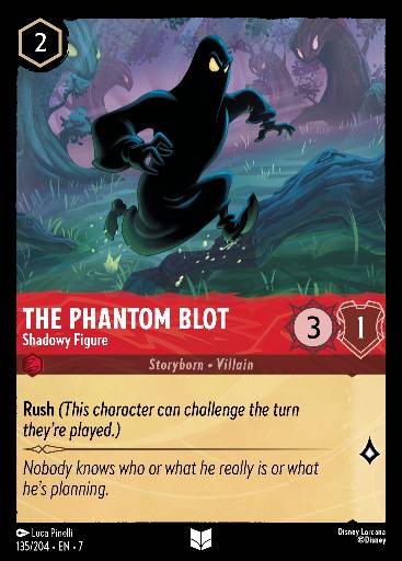 The Phantom Blot - Shadowy Figure 135