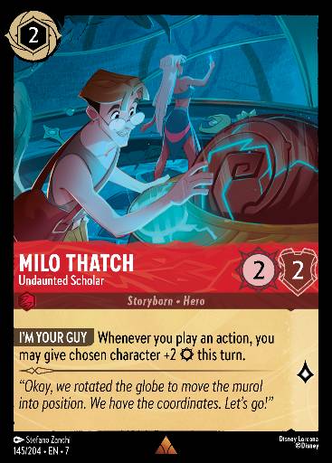 Milo Thatch - Undaunted Scholar 145