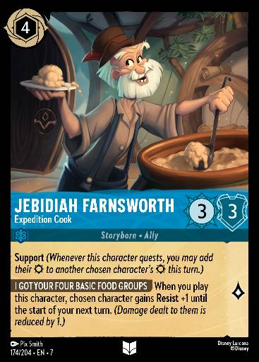 Jebidiah Farnsworth - Expedition Cook 174