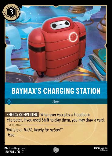 Baymax's Charging Station 180