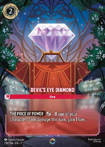 Devil's Eye Diamond 218