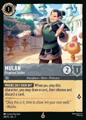 Mulan - Disguised Soldier 38