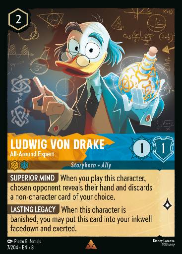 Ludwig Von Drake - All-Around Expert 7/204