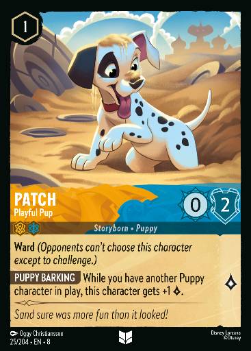 Patch - Playful Pup 25/204